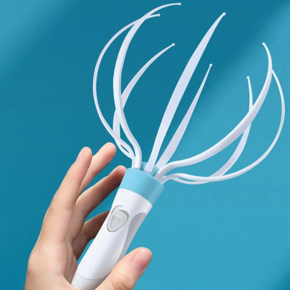 electric scalp massager for relaxation