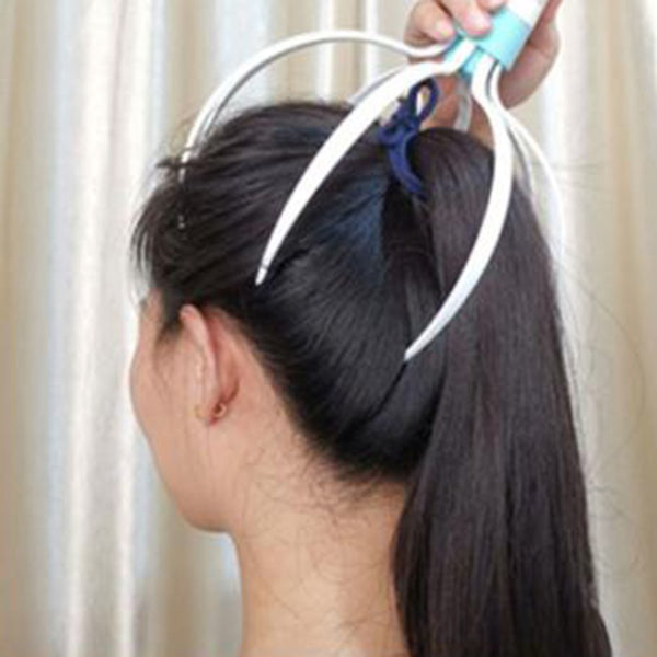 electric scalp massager for relaxation