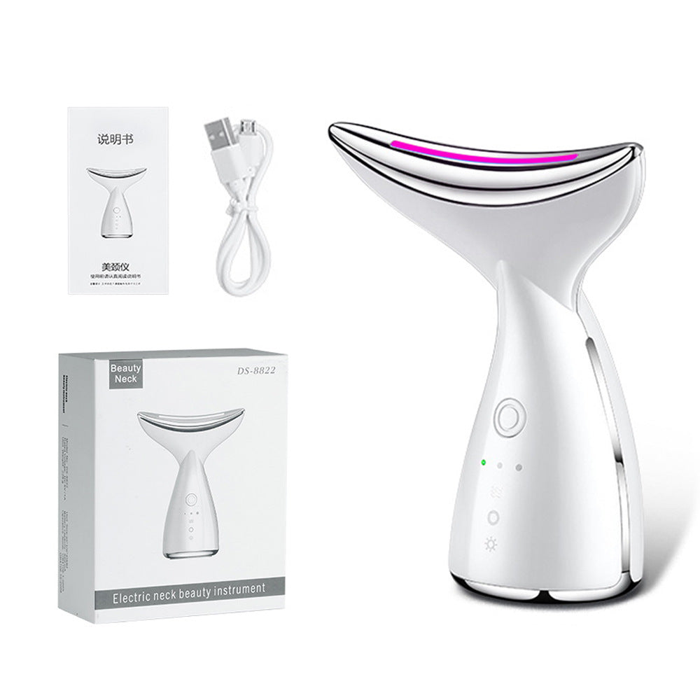 EMS microcurrent neck beauty device