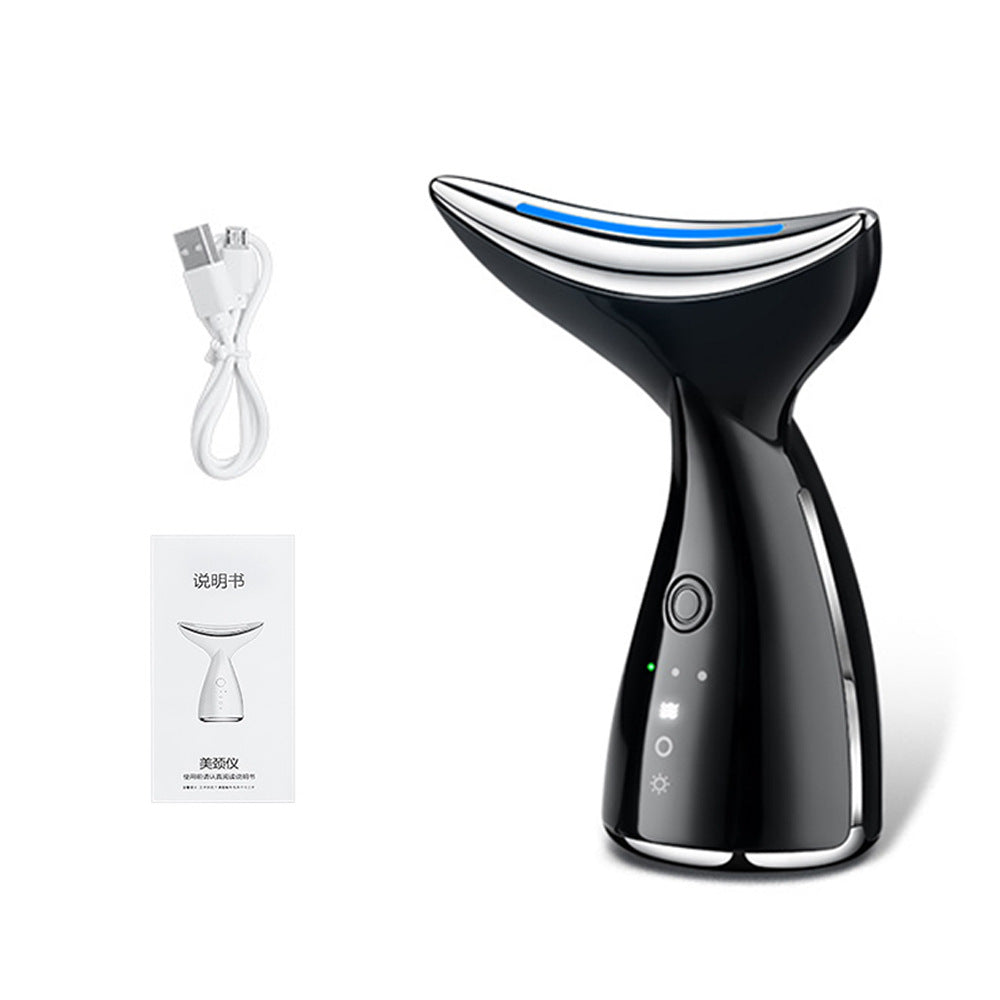 EMS microcurrent neck beauty device