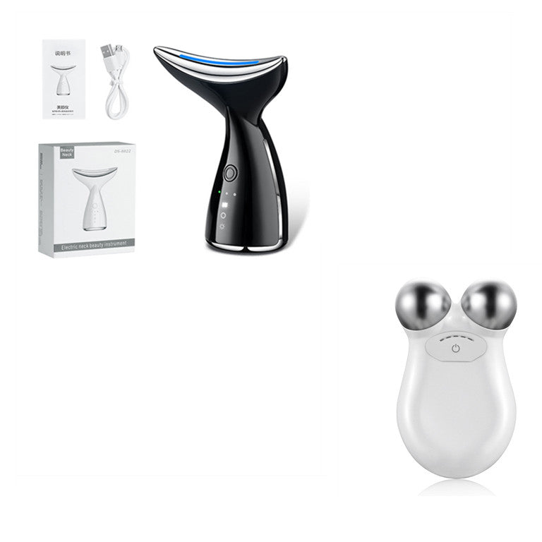EMS microcurrent neck beauty device