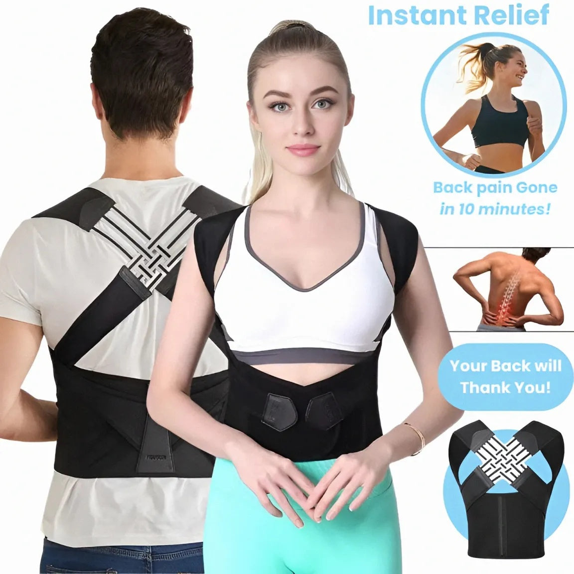 back support posture corrector
