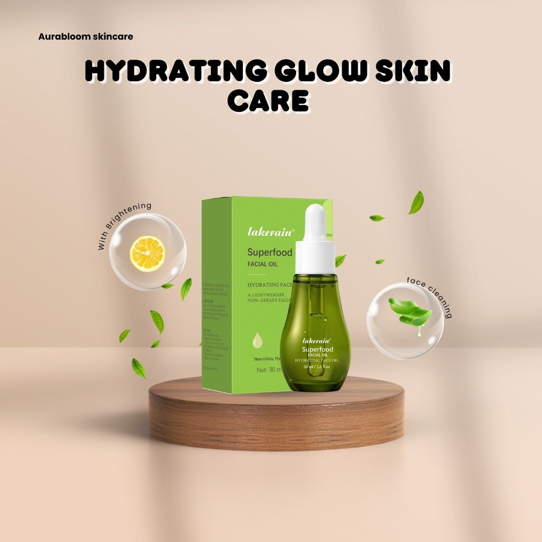 Moisturizing Facial Oil – Hydrating Glow Skin Care Treatment