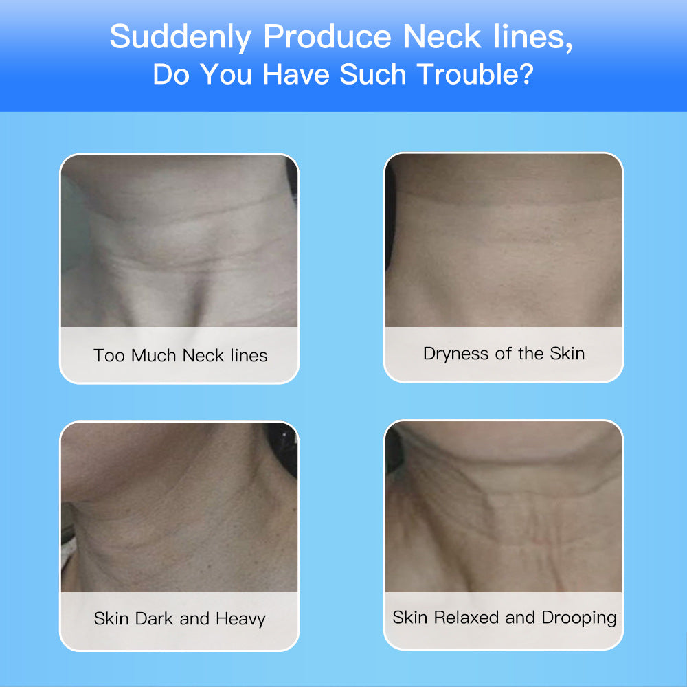 EMS microcurrent neck beauty device